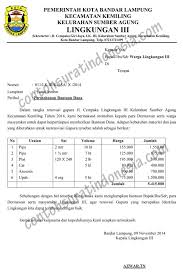 Ibu ida mursyid perum anging mamiri 10 yogyakarta 55562. Contoh Penulisan Tanggal Surat Yang Benar Nusagates