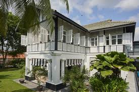 Black And White Architecture Singapore Singapore S Tudor Homes Offer Luxury In Black And White Tudor House Colonial House Dream House Exterior