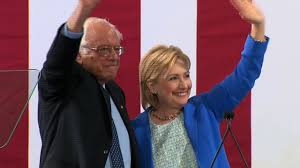 Bernie Sanders joins Hillary Clinton to beat Trump