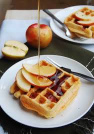 Apple Cheddar And Prosciutto Waffles Waffle Recipes Savoury Food Waffle Maker Recipes