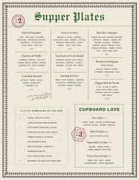 Art Of The Menu Ida Claire Menu Design Menu Restaurant Menu