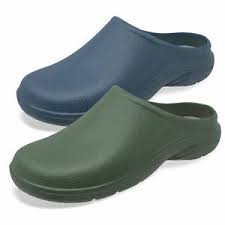 Lakeland Active Mens Womens Garden Clogs Slip On Gardening Shoes Green Navy Blue Ebay