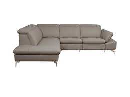 In vielen läden ist es bequem möglich rund um die uhr schlafsofa elektrisch ausfahrbar in die eigenen vier wände bestellen. Relaxsofa Ecksofa Leder Gladstone Taupe Ecke Links