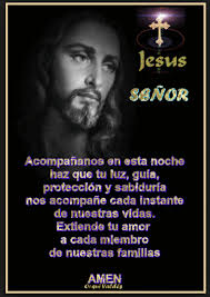 Jesús, acompáñanos esta noche...