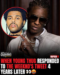 Why did Young Thug wait so long to reply 😭 (swipe)