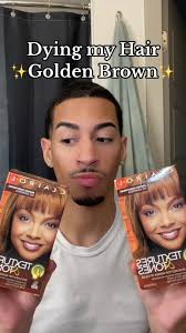 Only had this cut bout a month and was ready to switch it up 😌#fyp  #brianandres #hairdye #texturesandtones #goldenbrown #curls #waves