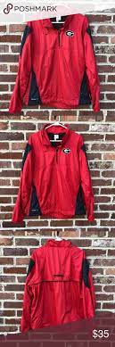 University Of Georgia Nike Jacket Small Uga Nike Jacket Jackets Red Leather Jacket