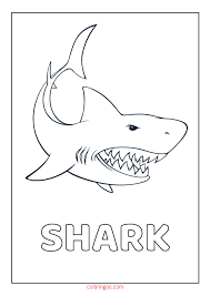This happy guy kind of reminds us of the title shark from the circa 2010 cult cartoon zig & sharko. Printable Shark Coloring Pdf Pages For Kids Shark Coloring Pages Coloring Pages For Boys Cute Coloring Pages