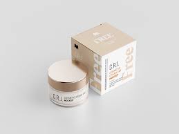 Free Cosmetic Cream Jar Mockup On Behance In 2020 Cosmetics Mockup Free Cosmetics Cosmetic Box