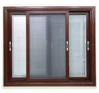 Aluminum 3 Track Sliding Window With Mosquito Mesh