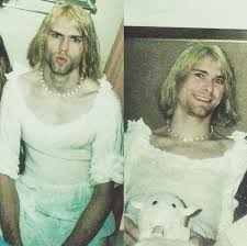 Kurtdnald April 1992 In 2020 Kurt Cobain Dress Kurt Cobain Nirvana Songs