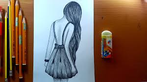 Gennaio 4, 2020 gennaio 4, 2021. Disegni Facile Come Disegnare Una Ragazza Con Schizzo A Matita How To Draw A Girl With Pencil Youtube