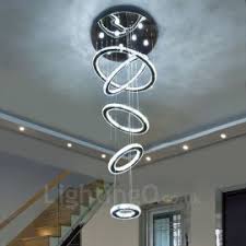 Drop ceiling lights are an interesting type of lighting fixtures and it all boils down to them being added to secondary ceiling which is mounted on top of the original one. Dimmable Wi Fi Smart Three Light Source Colours 5 Rings Modern Led Crystal Ceiling Pendant Light Indoor Chandeliers Home Hanging Down Lighting Lamps Fixtures With Remote Control Lightingo Co Uk