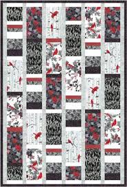 Black And White Quilt Patterns Woodsy Winter Black White Quilt Quilts Christmas Quilt Patterns Quilt Patterns
