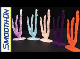 Aquarium Decoration Tutorial How To Make Aquarium Safe Resin Finger Coral Aquarium Decorations Crafts Custom Aquarium