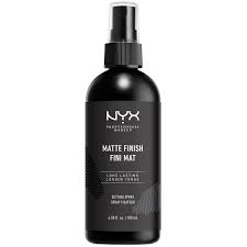 My experience with nyx matte finish setting spray: Nyx Professional Makeup Setting Spray Matte Finish Longlasting Maxi Size Lookfantastic