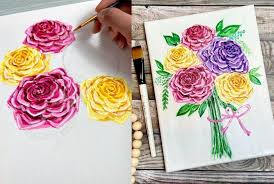 Maybe you would like to learn more about one of these? How To Paint Roses In 4 Easy Steps Acrylics For Beginners
