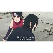 Don T Lay A Hand On My Daughter Ep 62 Boruto Narutonextgenerations Follow Newteam7 And Jiraiyasens Boruto Sasuke Boruto Naruto Next Generations