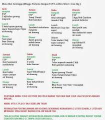 Berikut kami ulas daftar menu makanan untuk diet sehat dan cepat. 20 March 2014 My Journey With Shaklee