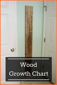 Wood Growth Chart Diy Mama