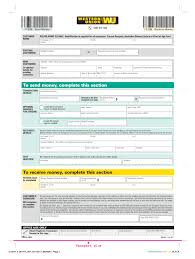 The western union money order is simple. Western Union Form Fill Online Printable Fillable Blank Pdffiller
