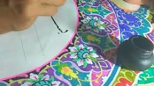 Cara membuat kaligrafi hiasan mushaf surat al kautsar sederhana untuk anak sd menggunakan spidol, dengan kaidah khat. Download Video Menulis Khat Naskhi Pada Hiasan Mushaf Gambar Kaligrafi