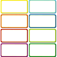 40 Pieces Magnetic Dry Erase Labels Name Plate Tags Flexible Magnetic Label Stickers For Whiteboards Refrigerator Crafts Color B 4 X 2 Inch All4hiking Com Sticker Labels Name Plate Dry Erase