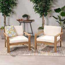 Baltic Loveseat With Cushions Outdoor Patio Chairs Wood Patio Chairs Patio Chairs