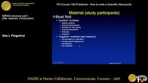 Imrad, which stands for, introduction & importance, methods, results, and discussion, is the these texts can be about about the introduction of an idea, or about the furtherment of an experiment. Imrad Structure Part I Title Abstract Introduction Youtube