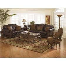 Ashley furniture north shore b553 king bedroom set from ashley furniture full size bedroom set , image source: Ashley North Shore 3 Piece Leather Sofa Set With Chair In Dark Brown Walmart Com Walmart Com