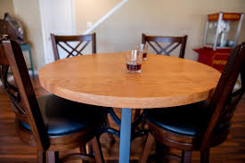 It's also a great size for small spaces. Buy Custom Tall Dining Table Pub Height Table High Top Dining Table Pub Style Table Counter High Table Made To Order From Brick Mill Craft Furniture Custommade Com