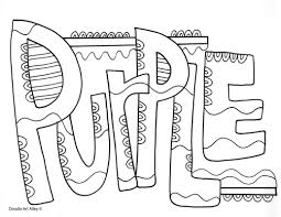 Free printable purple coloring page for kids to download, others coloring pages Pin On Coloring