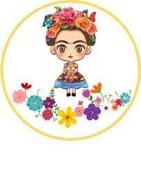 Instant Download Frida Kahlo Cupcake Topper Or Tags Frida Kahlo Birthday Frida Kahlo Party Pop Art Wallpaper Frida Kahlo Party Decoration Frida Kahlo Cartoon