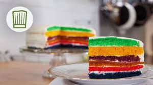 Heute ist wieder zeit für lulu's backstube! Backen Mit Lebensmittelfarbe So Gelingt Der Perfekte Regenbogenkuchen Chefkoch Youtube