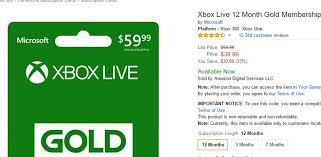 4.7 out of 5 stars. Xbox Live Gold Digital Code Amazon Cheaper Than Retail Price Buy Clothing Accessories And Lifestyle Products For Women Men