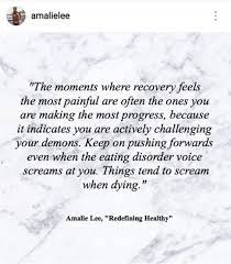 50 Best Quotes On Instagram For Eating Disorder Recovery Follow The Intuition