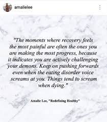 Affirmations for eating disorders i love life and my body and only fill it with good things. 50 Best Quotes On Instagram For Eating Disorder Recovery Follow The Intuition
