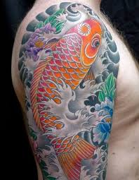 For daily nutrition of goldfish and all pond fish. Koi Pond Sleeve Tattoo Novocom Top