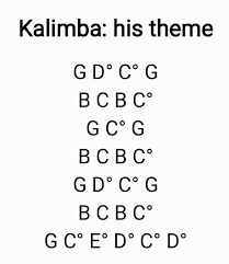 Vibrate kalimba is making 17 key kalimba sheet music for free. How To Play His Theme On A 17 Key Kalimba Piano Notes Songs Piano Music Easy Ukulele Chords