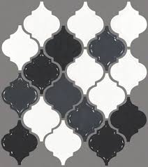Black And White Mosaic Tile Backsplash Tile And Stone Wall And Flooring Tiles Mosaic Wall Tiles Arabesque Tile Backsplash Arabesque