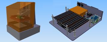 Photon sla 3d printer assembly with door open. Hackaday Prize Entry Diy Lcd Based Sla 3d Printer Hackaday