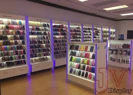 Accessories Counter Display Rack Mobile Shop Design Shop Interior Design Mobile Shop Design Phones