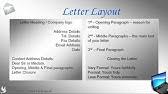 Writing a recommendation letter for an employee or colleague is no easy feat. How To Write A Business Reference Letter Youtube