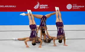 Todas las noticias sobre gimnasia artística publicadas en el país. Brillante Elegancia Fuerza Y Flexibilidad De La Gimnasia Aerobica Con Miras A Olimpicos Deportes Mas Deportes Tudn Univision