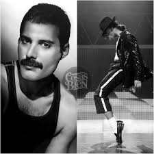 Michael Jackson is happy He have barbie Fredie Mercury :-D