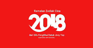 Mau tahu, seperti apa peruntungan tahun 2018? Ramalan Zodiak Cina Tahun 2018 Mengikut Feng Shui Master Terkenal Joey Yap Bukanaku