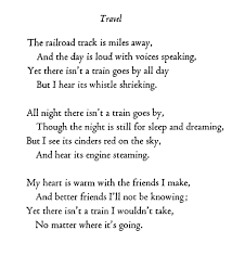 There Isn T A Train I Wouldn T Take Edna St Vincent Millay Words Edna St Vincent Millay Visual Poetry