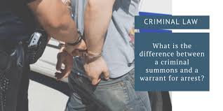Original question asked how to determine if someone had a warrant, ie someone at your door, not whether someone has outstanding warrants. Criminal Summons Vs Warrants For Arrest In Nc Seiferflatow Pllc Charlotte Attorneys
