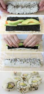 Making Sushi Rolls For Your Holiday Party Is Easy Here S How Recipe Making Sushi Rolls Easy Sushi Easy Sushi Rolls