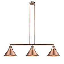 20 examples of copper pendant lighting for your home. Laurel Foundry Modern Farmhouse Stonecrest 3 Light Kitchen Island Linear Pendant Contemporary Style Kitchen Kitchen Lighting Kitchen Island Linear Pendant